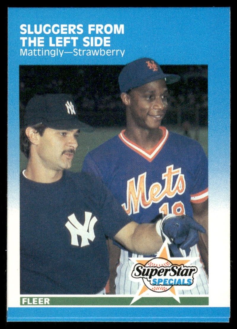 Don Mattingly and Darryl Strawberry