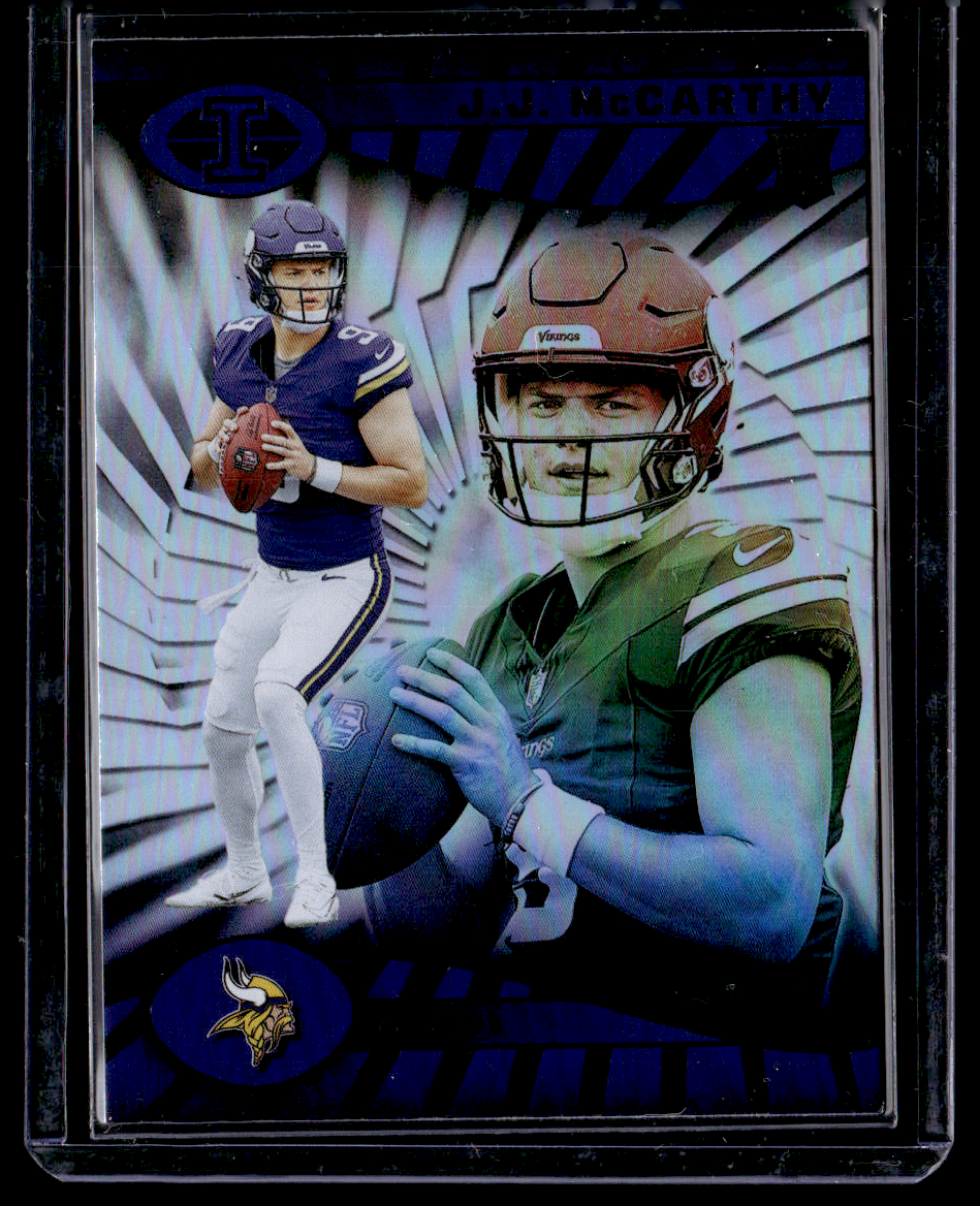 2024 Panini Illusions J.J. McCarthy Rookie Card #100