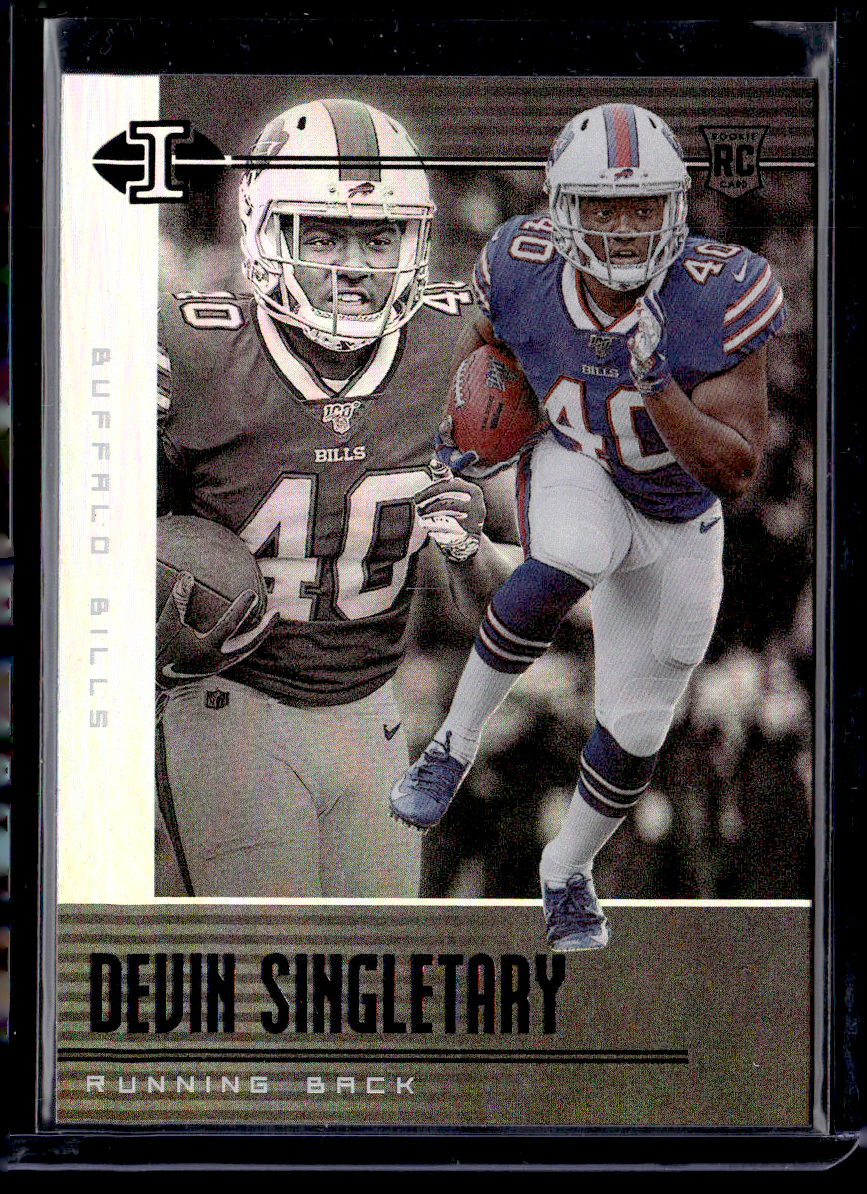 2024 Panini Illusions Devin Singletary Rookie Card #1